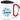 Lieblings-Trainer – Karabinerbecher 330 ml – Weiß/Rot – Mit Deckel – Ansicht 1 #farbe_weiss-rot