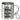 Liebe Mama, ich habe versucht, für dich das beste Geschenk zu finden – Edelstahlbecher 400 ml – Silber – Mit Karabiner – Ansicht 1 #farbe_silber