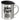 Bonus-Papa – nicht in meiner DNA, aber in meinem Herzen – Edelstahlbecher 400 ml – Silber – Mit Deckel – Ansicht 1 #farbe_silber