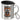 Biker werden nicht grau – das ist Chrom – Edelstahlbecher 400 ml – Silber – Mit Deckel und Karabiner – Ansicht 1 #farbe_silber