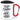 Leg dich niemals mit einem Camper an – Karabinerbecher 330 ml – Weiß/Rot – Mit Deckel – Ansicht 1 #farbe_weiss-rot