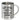 Best Father – Whiskey-Design – Edelstahlbecher 400 ml – Silber – Ohne Deckel und Karabiner – Ansicht 1 #farbe_silber
