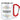Mimimimi – Flowers – Karabinerbecher 330 ml – Weiß/Rot – Ohne Deckel – Ansicht 1 #farbe_weiss-rot