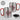 Lieblings-Trauzeugin – Karabinerbecher 330 ml – Silber/Rot – Mit Deckel – Ansicht 3 #farbe_silber-rot