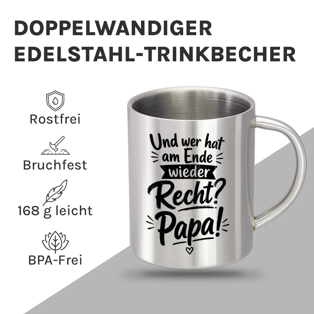 Ein kleiner Gruß bei jedem Schluck