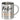 Kaffee, weil es für Spritz zu früh ist – Edelstahlbecher 400 ml – Silber – Ohne Deckel und Karabiner – Ansicht 1 #farbe_silber
