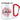 Lieblings-Enkelin – Karabinerbecher 330 ml – Weiß/Rot – Ohne Deckel – Ansicht 1 #farbe_weiss-rot