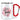 Lieblings-Tante – Karabinerbecher 330 ml – Weiß/Rot – Ohne Deckel – Ansicht 1 #farbe_weiss-rot