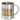 Blutgruppe Bier – Edelstahlbecher 400 ml – Silber – Ohne Deckel und Karabiner – Ansicht 1 #farbe_silber