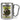 Anti-Stress Tasse für Naturliebhaber – Karabinerbecher 330 ml – Silber/Silber – Ohne Deckel – Ansicht 1 #farbe_silber-silber