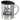 Du bist mein Lieblings-Muggel – Edelstahlbecher 400 ml – Silber – Mit Deckel – Ansicht 1 #farbe_silber