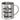 Die erste Tasse ist zum Aufwärmen, der Rest ist Tradition – Edelstahlbecher 400 ml – Silber – Ohne Deckel und Karabiner – Ansicht 1 #farbe_silber