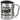 Nur noch einen, versprochen – Karabinerbecher 330 ml – Silber/Silber – Mit Deckel – Ansicht 1 #farbe_silber-silber