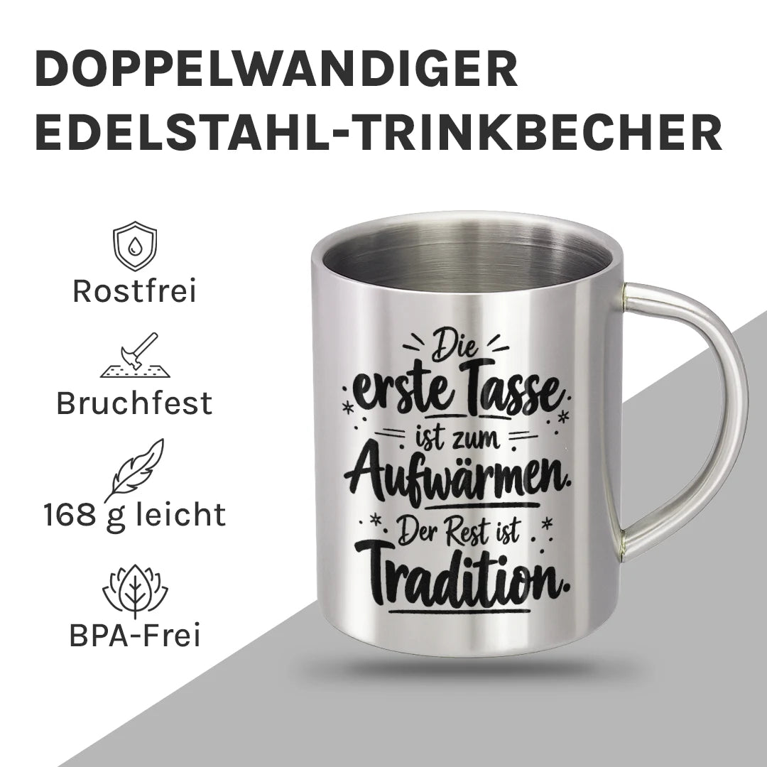 Ein kleiner Gruß bei jedem Schluck