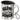 Glühschwein – Edelstahlbecher 400 ml – Silber – Mit Deckel und Karabiner – Ansicht 1 #farbe_silber