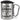 Ich trinke Glühwein nur an Tagen mit G und mittwochs – Karabinerbecher 330 ml – Silber/Silber – Mit Deckel – Ansicht 1 #farbe_silber-silber