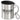 Mulled Wine Mood – Edelstahlbecher 400 ml – Silber – Mit Deckel und Karabiner – Ansicht 1 #farbe_silber