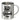 Ich bin nur wegen des Glühweins hier – Edelstahlbecher 400 ml – Silber – Ohne Deckel und Karabiner – Ansicht 1 #farbe_silber