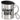 Glühwein-Lover – Edelstahlbecher 400 ml – Silber – Mit Deckel und Karabiner – Ansicht 1 #farbe_silber