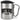 Hot Wine Club – Karabinerbecher 330 ml – Silber/Silber – Mit Deckel – Ansicht 1 #farbe_silber-silber