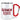 Glühwein-Lover – Karabinerbecher 330 ml – Weiss/Rot – Ohne Deckel – Ansicht 1 #farbe_weiss-rot