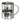 Glühweinfee Prinzessin – Edelstahlbecher 400 ml – Silber – Ohne Deckel und Karabiner – Ansicht 1 #farbe_silber