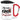 Nur noch einen, versprochen – Karabinerbecher 330 ml – Weiss/Rot – Mit Deckel – Ansicht 1 #farbe_weiss-rot