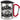 Glühschwein – Karabinerbecher 330 ml – Silber/Rot – Mit Deckel – Ansicht 1 #farbe_silber-rot