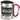 Glühwein löst keine Probleme, Wasser aber auch nicht – Karabinerbecher 330 ml – Silber/Rot – Mit Deckel – Ansicht 1 #farbe_silber-rot