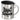 Glühschwein – Edelstahlbecher 400 ml – Silber – Mit Deckel – Ansicht 1 #farbe_silber