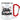 Glühschwein – Karabinerbecher 330 ml – Weiss/Rot – Ohne Deckel – Ansicht 1 #farbe_weiss-rot