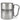 Mulled Wine Mood – Karabinerbecher 330 ml – Silber/Silber – Ohne Deckel – Ansicht 1 #farbe_silber-silber