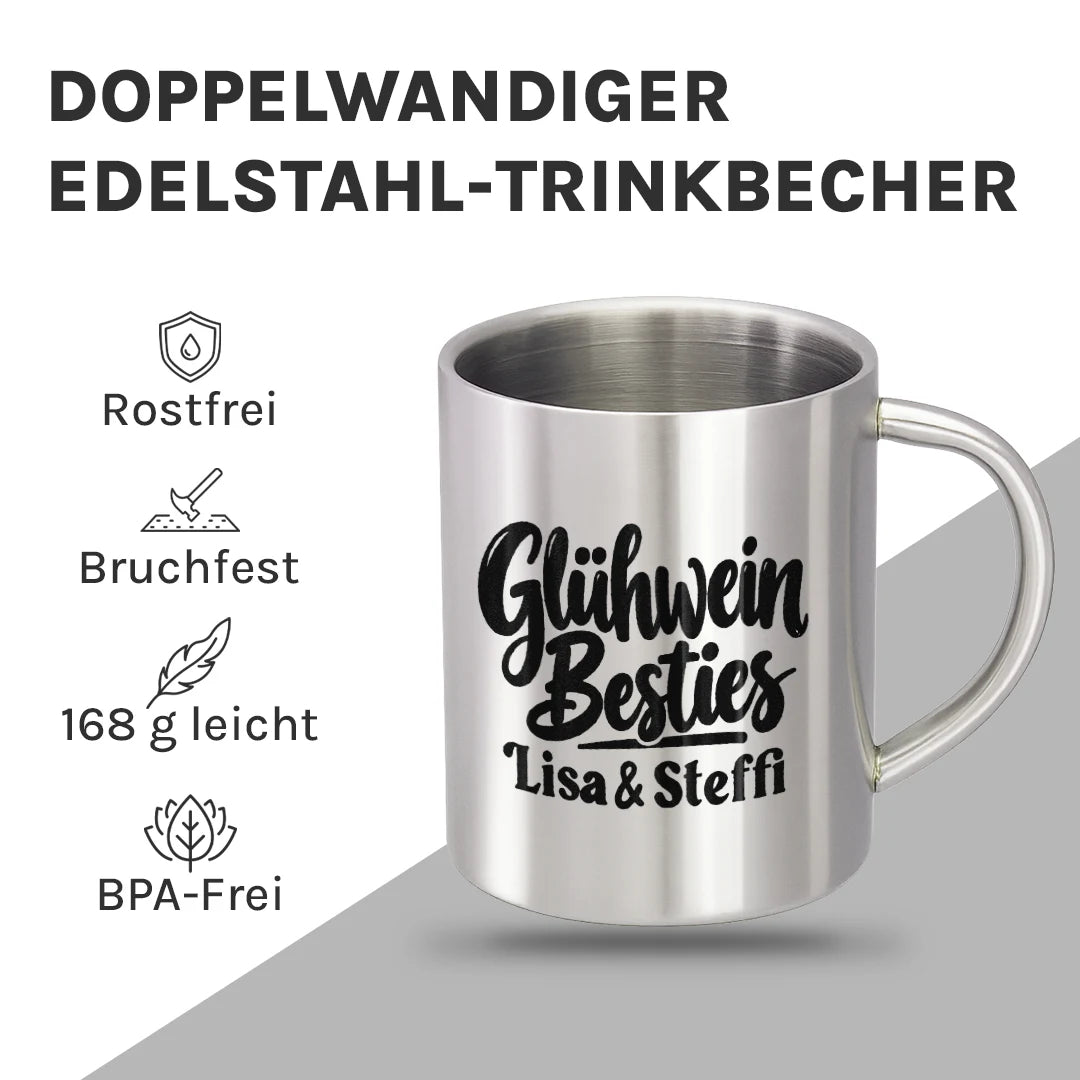 Ein kleiner Gruß bei jedem Schluck