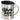 Glühwein-Besties mit zwei Namen – Edelstahlbecher 400 ml – Silber – Mit Deckel – Ansicht 1 #farbe_silber