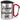 Zuhause ist, wo der Glühweinstand steht – Karabinerbecher 330 ml – Silber/Rot – Mit Deckel – Ansicht 1 #farbe_silber-rot