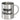 Winterzeit ist Glühweinzeit – Edelstahlbecher 400 ml – Silber – Ohne Deckel und Karabiner – Ansicht 1 #farbe_silber