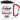 Zuhause ist, wo der Glühweinstand steht – Karabinerbecher 330 ml – Weiss/Rot – Mit Deckel – Ansicht 1 #farbe_weiss-rot