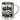 Glühschwein – Edelstahlbecher 400 ml – Silber – Ohne Deckel und Karabiner – Ansicht 1 #farbe_silber