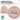 Eigenes Logo oder Foto – Kinder-Beanie in Pfirsich, Ansicht 2 #farbe_pfirsich