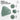 Pizza – Kinder-Beanie in Mint, Ansicht 4 #farbe_mint
