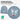 Rudolf Rentier – Kinder-Beanie in Himmelblau, Ansicht 2 #farbe_himmelblau