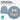 Schneemann – Kinder-Beanie in Himmelblau, Ansicht 2 #farbe_himmelblau