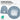 Good Vibes – Kinder-Beanie in Himmelblau, Ansicht 2 #farbe_himmelblau