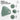 Einhorn – Kinder-Beanie in Mint, Ansicht 4 #farbe_mint