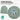 Polizeiauto – Kinder-Beanie in Mint, Ansicht 2 #farbe_mint
