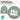 Mini-Boss – Kinder-Beanie in Mint, Ansicht 2 #farbe_mint