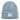 Frag Mama – Kinder-Beanie in Himmelblau, Ansicht 1 #farbe_himmelblau