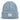 Omas Frechdachs – Kinder-Beanie in Himmelblau, Ansicht 1 #farbe_himmelblau