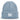 Meistens lieb – Kinder-Beanie in Himmelblau, Ansicht 1 #farbe_himmelblau