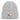Otter mit Seerose – Kinder-Beanie in Grau meliert, Ansicht 1 #farbe_grau-meliert